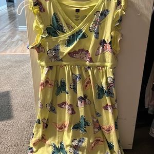Girls tea collection butterfly dress - size 12
